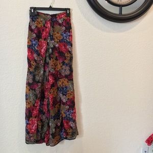 Peekaboo Double Slit Pants